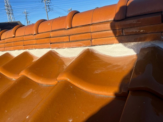 甲府市　瓦屋根工事